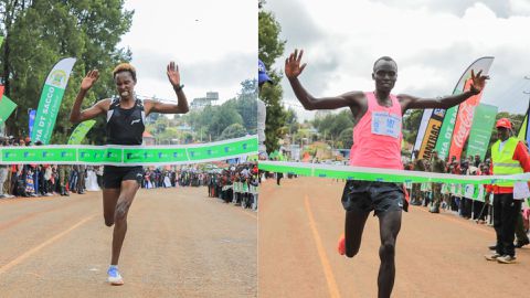 Luke Kiprop and Naomi Chepkorir win Iten International Marathon