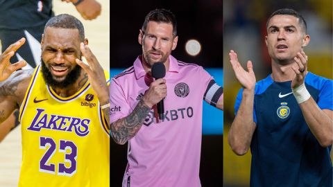 Ronaldo leads Top 10 famous athletes in the world, Messi No.3 & Neymar  No.4