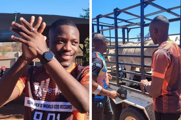 Letsile Tebogo gifted two cows after historic achievements in 2023 season