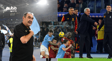 Lazio vs Roma: Former Chelsea bosses Mourinho and Sarri settle for draw after heated pre-match exchange