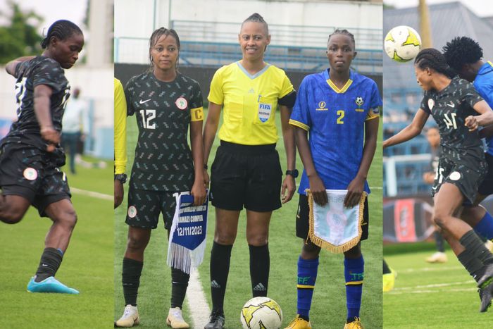In the first leg of their second-round African FIFA U20 Women's World Cup qualifying series match, Nigeria's Falconets and Tanzanian U20 girls battled to a 1-1 draw in Dar es Salaam on Sunday.  X/Tanzania Football Federation