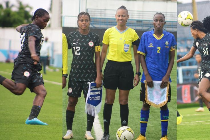 In the first leg of their second-round African FIFA U20 Women's World Cup qualifying series match, Nigeria's Falconets and Tanzanian U20 girls battled to a 1-1 draw in Dar es Salaam on Sunday.  X/Tanzania Football Federation