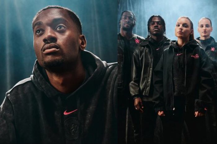 Nigerian-born star Tosin Adarabioyo models Chelsea jacket with international career in limbo.