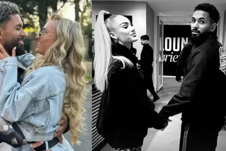 Love on the pitch: Alisha Lehmann and Douglas Luiz share stunning photos