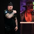WWE star The Undertaker models jersey for Serie A side Genoa.