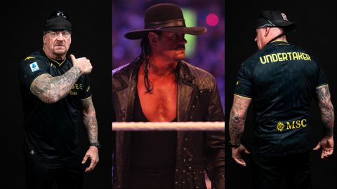 The Undertaker and Genoa: WWE star models jersey for Serie A side