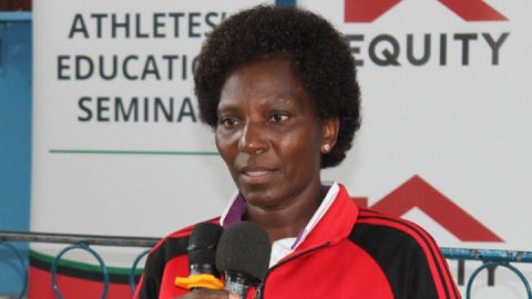 Catherine Ndereba advises male athletes against suffering in silence over gender-based violence