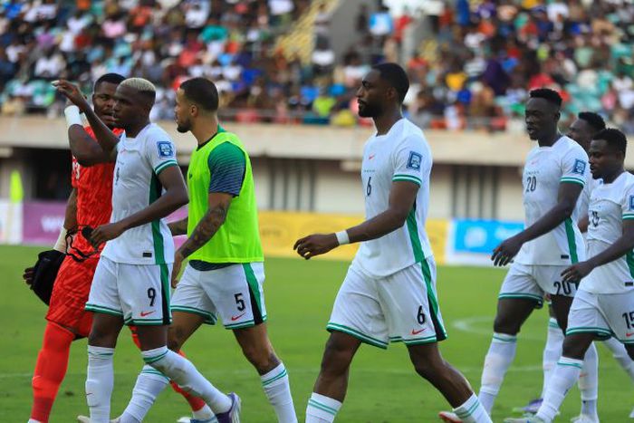 Victor Osimhen, Semi Ajayi and William Ekong Troost of Nigeria || Image credit: Imago