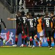 Frankfurt fire five past Bayer as Fuerth grab historic home win