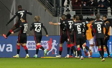 Frankfurt fire five past Bayer as Fuerth grab historic home win