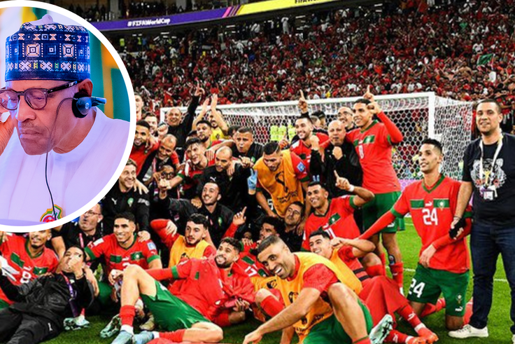 President Buhari Praises gritty Morocco for World Cup success