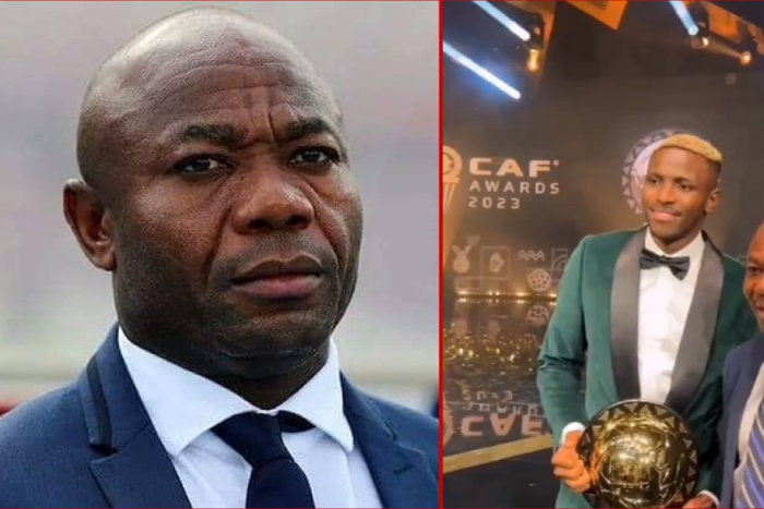 Emmanuel Amunike clears the air on Salah Osimhen CAF Award pick || Image credit: X