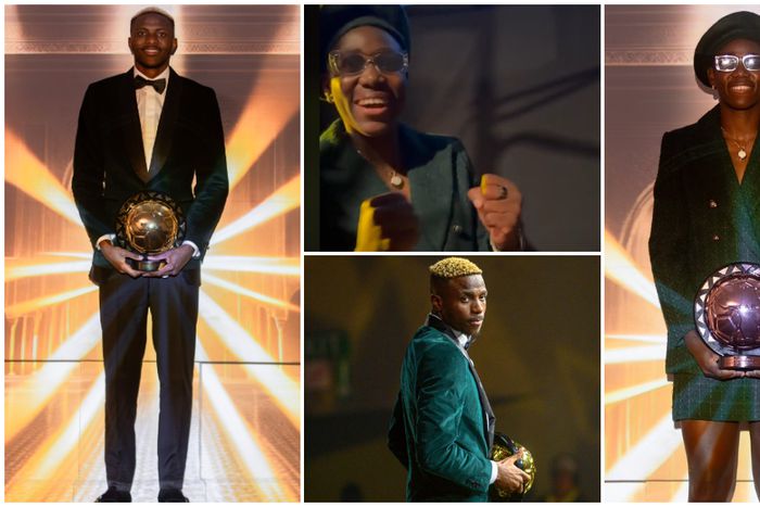 Victor Osimhen and Asisat Oshoala, the King and Queen of African Football
