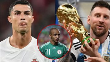 I will continue with the GOAT — Osaze Odemwingie picks side in Ronaldo vs Messi debate