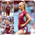 Alisha Lehmann's sweaty Aston Villa jersey causes commotion