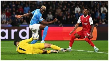 Osimhen begins reign as Africa's best with dazzling display for Napoli against Braga