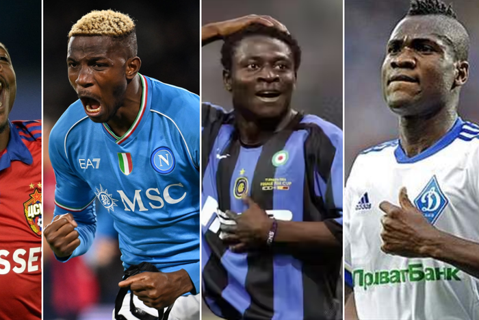 Ahmed Musa, Enyimba star headline Top 10 highest goalscoring Nigerians in the UEFA Champions League