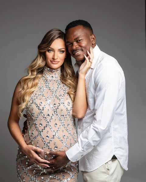Super Eagles of Nigeria legend Obinna Nsofor names new baby with Anastasija Radi.