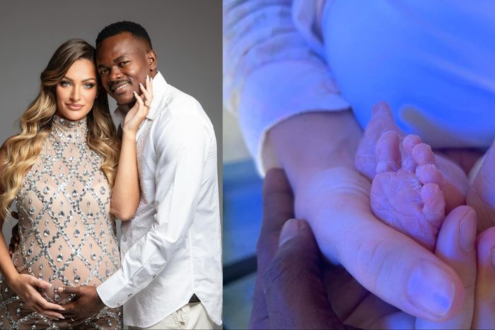 Super Eagles of Nigeria legend Obinna Nsofor names new baby with Anastasija Radi.