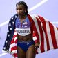 Olympic champion Masai Rusell reveals the one thing she is slow at doing despite her blistering pace on track