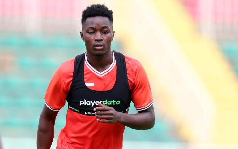 Harambee Stars defender Sylvester Owino