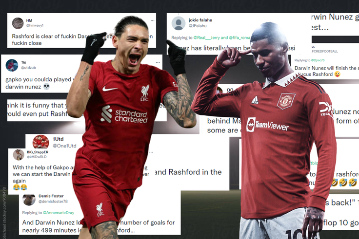 Liverpool fans compare Darwin Nunez to Marcus Rashford after interesting revelation