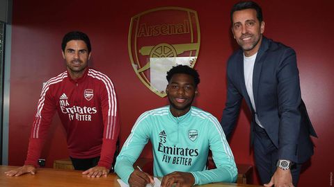 Arsenal’s Nigeria-eligible star Arthur Okonkwo joins Stum Graz