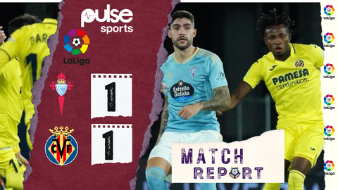 Chukwueze bags assist as Villarreal stumble to 1-1 draw at Celta Vigo