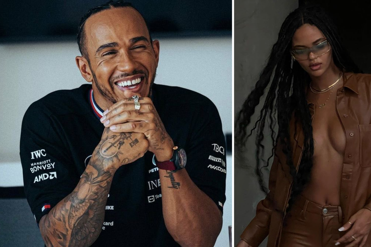 Report: Lewis Hamilton rumoured to be dating Kanye West's Ex