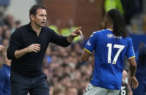 Lampard hints at Iwobi return for Everton’s next game