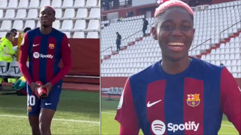 Asisat Oshoala splashes PRIME, scores for Barcelona in 6-0 win against Albacete