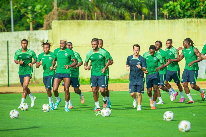 Peseiro leads intense training as the Super Eagles of Nigeria take on Equatorial Guinea in their  AFCON opener.