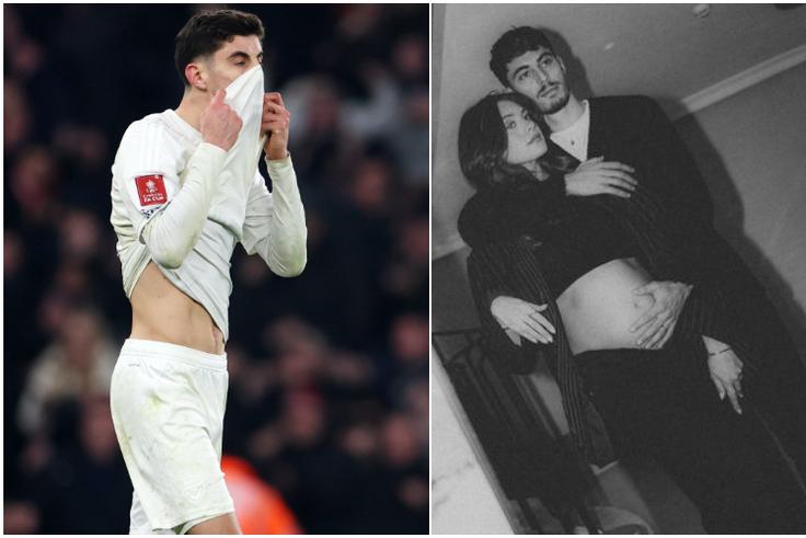I will slaughter your baby - Havertz’s wife receives threat to unborn child after Arsenal defeat
