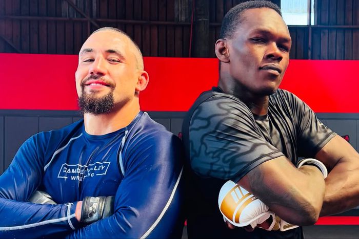Nigerian Stylebender Israel Adesanya and rival Robert Whittaker turn best friends, and train together in 2025.