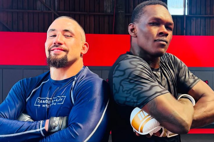 Nigerian Stylebender Israel Adesanya and rival Robert Whittaker turn best friends, and train together in 2025.