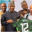 Eric Chelle unveiled by the NFF.