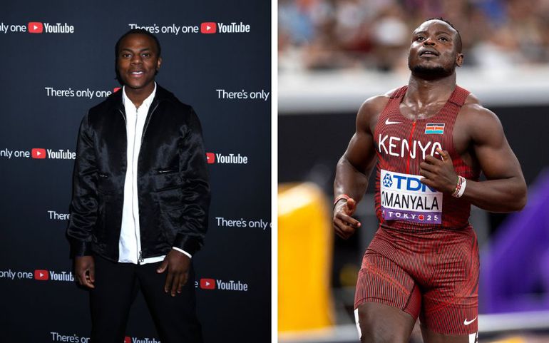 Ferdinand Omanyala Discusses Professional Considerations Before Racing IShowSpeed