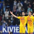Luuk de Jong salvages late draw for Barcelona at Espanyol