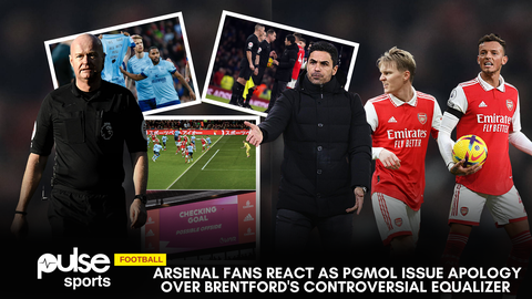 'Just give us our two points' - Arsenal fans react to PGMOL's apology over controversial Brentford equaliser