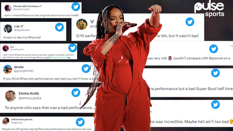 10 Nigerian reactions to Rihanna's Super Bowl Halftime Performance
