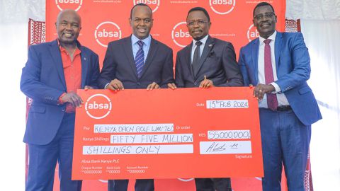 Magical Kenya Open receives massive financial boost from Absa bank