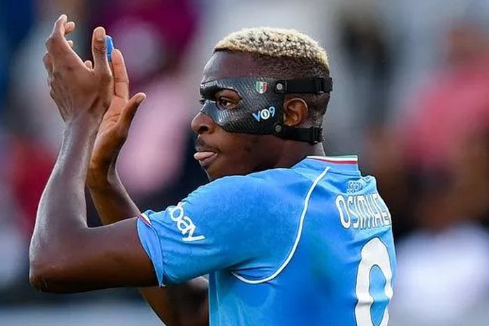 Napoli and Super Eagles star man Victor Osimhen