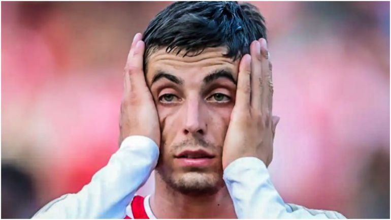 Arsenal's Kai Havertz will miss the rest of the season.