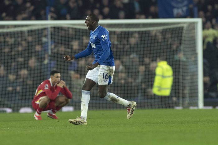 Tensions flared as James Tarkowski's late equaliser denied Liverpool all three points against Everton. Arne Slot red card. Curtis Jones red card. Liverpool vs Everton red cards