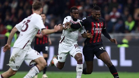 AC Milan slip up against Salernitana