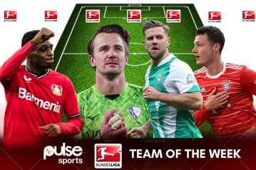 Bayern Munich stars dominate team of the week