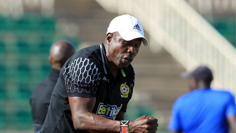 Police FC head coach, Francis Baraza anticipating grueling encounter against Nzoia