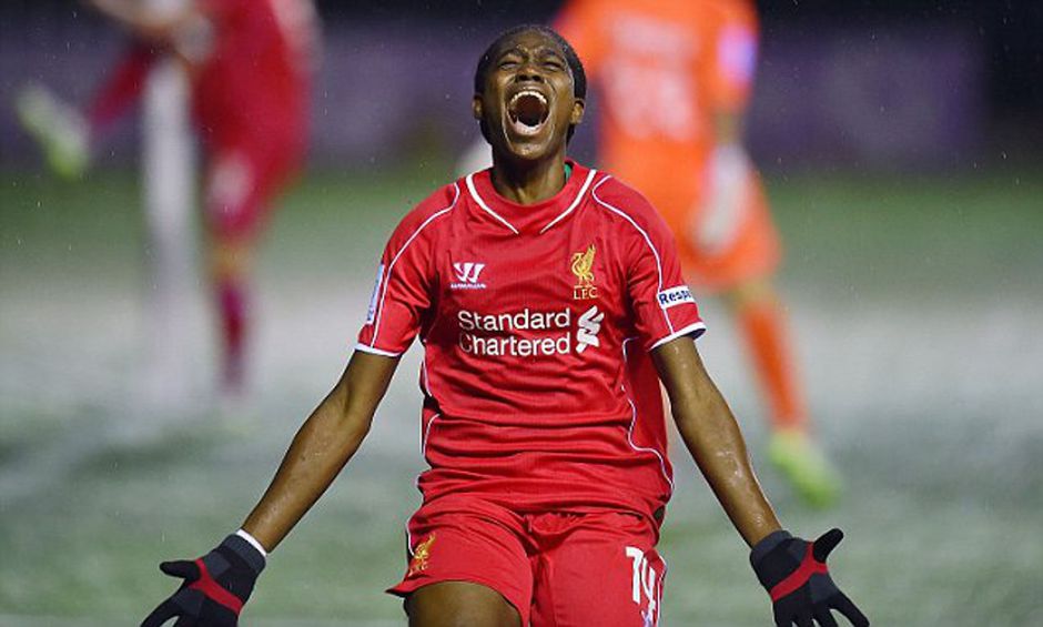 Asisat Oshoala at Liverpool Women