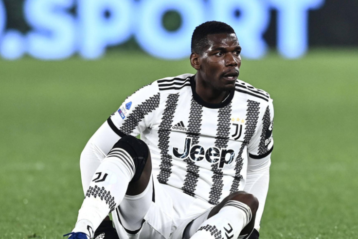 Paul Pogba has suffered a thigh injury