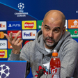 Pep Guardiola speaks about winning the Champions League ahead of the match against Leipzig